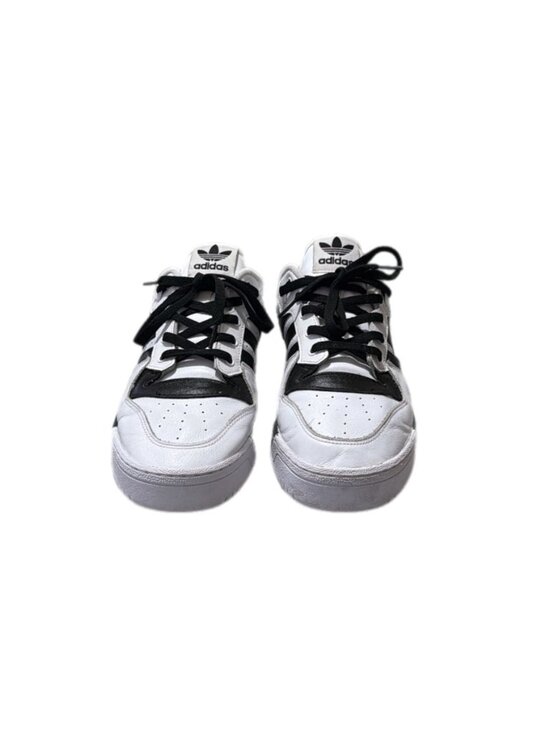 Adidas Sneakers Mens 11.5 White Leather Cloud Low Trainer Rivalry Rapper Skater main image 8